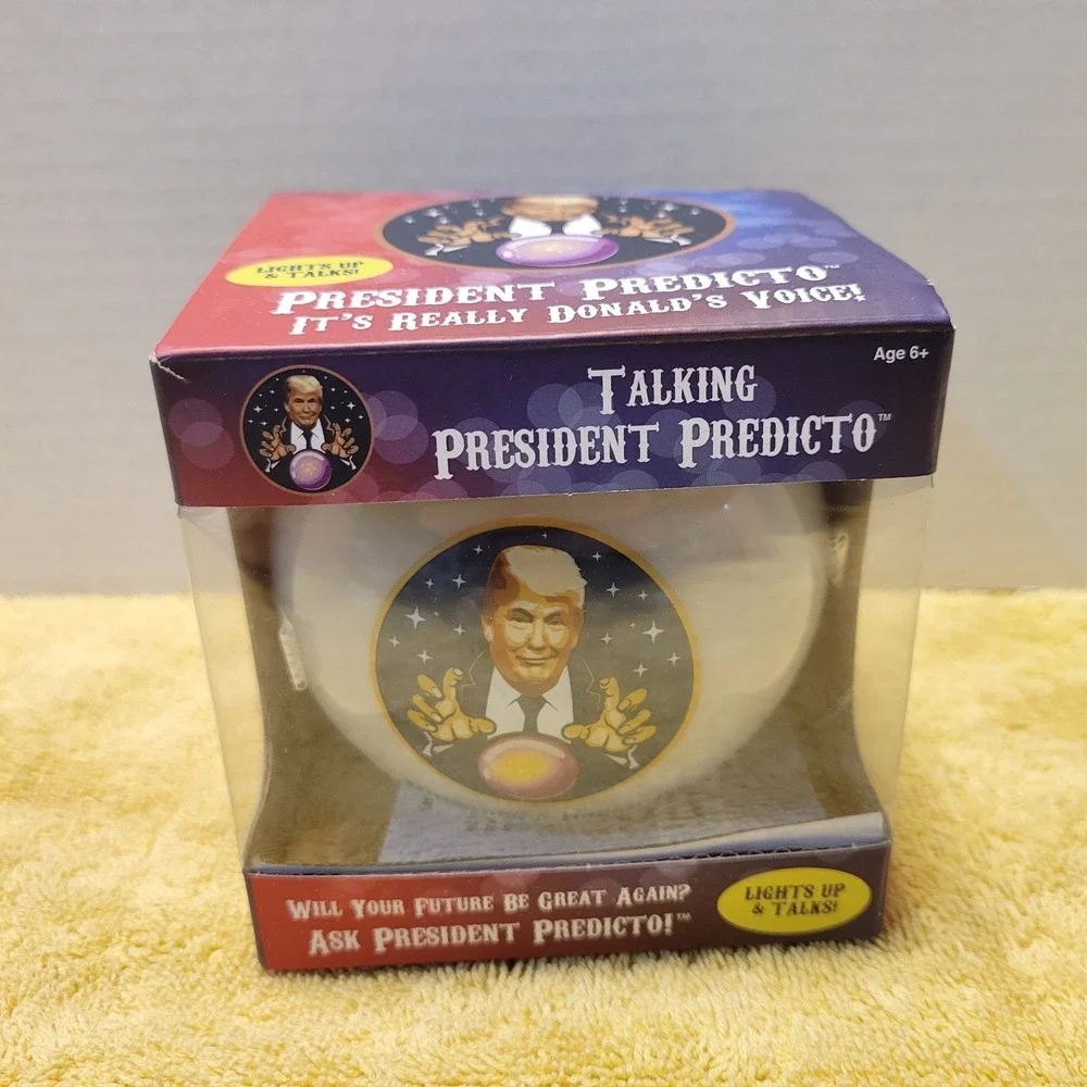 Talking President Predicto‎ Donald Trump fortune telling ball